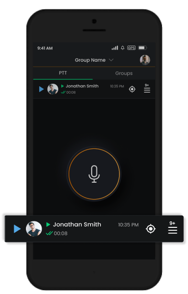 Tello Mobile app on a smartphone